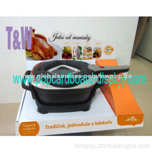 Retail Counter Display for Cookware,Strong/Long Lasting/100% Eco-friendly Material/Can be CustomizedNew